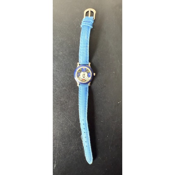 Disney Other - THE DISNEY STORE Mickey Mouse Blue Watch DS-450 *NEEDS BATTERIES*